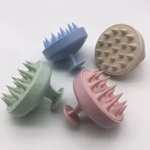 Portable Mini Silicone Scalp Massager Hair Shampoo Brush