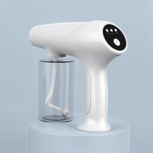 Portable Nano Steam Gun Hair Care Hydration Sprayer Hot Dyeing Care Blue Micro Mist Machine Spray Gun Hair Steamer Trigger