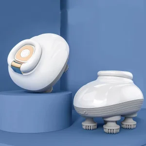 Portable Rechargeable Electric Head Massager Smart Multifunctional Scalp Treatment Device Electric Massage Products