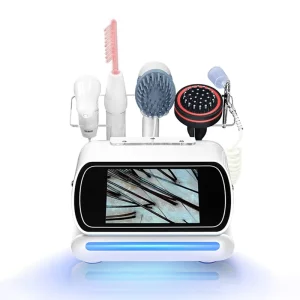 Portable Smart Scalp Analyzer Hair Growth Device 200x Lens LED Display Scalp Massager Analysis Machine