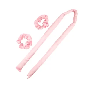Portable Soft Satin Heatless Curling Rod Headband Hair Curlers Velour Sleeping Hair Rollers No Heat Wave Hair Curler