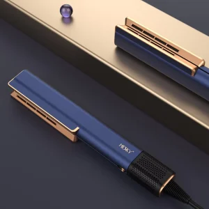 Portable Two in One Air Flow Hair Straightening Comb Mini Beard Styling Hair Straightener