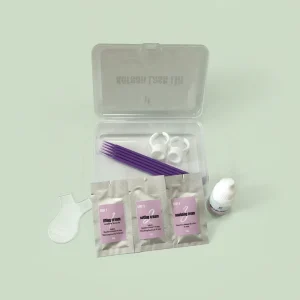 Powder Based Korean Lash Lift Kits Eyelash Perming Tint Set with OEM Service No Irritation