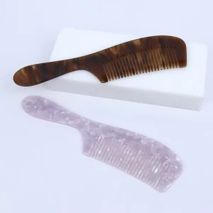Practical Acetate Hairbrush Comb Handmade Fashionable Styling Brushes for Women New Shaped Hair Accessories