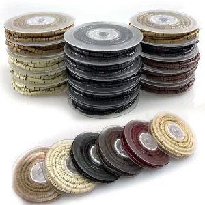 Pre Loaded Micro Rings Links Silicone Lined Beads Hair Extension Tools Custom Private Label Logo 4.0mm 4.5mm 5.0mm 1000pcs roll