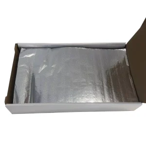 Precut Hairdressing Foil, Embossed Aluminium Foil Sheet, 500pcs/box, 165x300mm, Colored