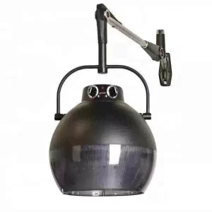 Premium Ionic Wall Mounted Hair Dryer & Steamer with Adjustable Hood Style Modern Barber Salon Equipment Drying Machine