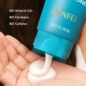Premium Keratin Herbal Hair Conditioner Cream for Women and Men Deep Hydration Moisturizing Color Safe Curly Dry Hair