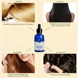 Premium Natural Organic Herbal Hair Serum with Moroccan Argan Oil Hair Care Oil OEM ODM Available