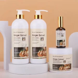 Prices Hair Care Sets Anti Hair Loss Anti Off Organic Natural Herbal Ginger Growth Hair Shampoo and Conditioner Set