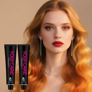 Private Label 100% Nature Healthy Hair Dye Low Ammonia Nourishing Natual Hair Color Cream Bulk