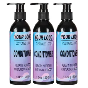 Private Label 100% Pure Natural Organic Hair Care Set Anti hair Loss Hair Shampoo and Conditioner