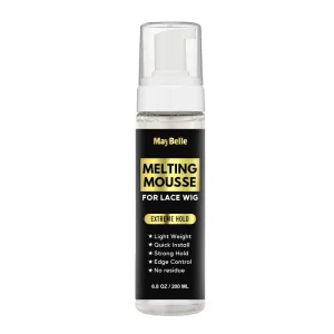 Private Label 200ml 6.8fl.Oz Lace Melt Foam Long Lasting Protecting Edges Melting Lace Mousse Lace Melt Mousse