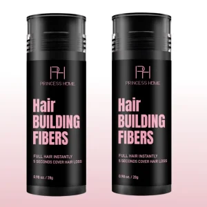 Private Label 28g Hair Building Fiber Waterproof Long Lasting Easy to Apply Instant Hair Thickening Fiber