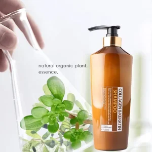 Private Label 500ML Hair Growth Organic Anti Hair Loss Shampoo Keratin Anti Dandruff Shampoo