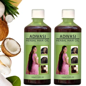 Private Label Adivasi Hair Growth Oil Hair Loss Treatment Strengthening Scalp Care Organic Baldness Regrowth Serum
