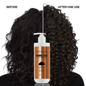 Private Label African Curly Hair Care Set Product Argan Oil Hair Shampoo and Conditioner