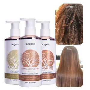 Private Label Anti Dandruff High Quality Hair Products Bottles Packaging Treatment Set Hair Conditioner