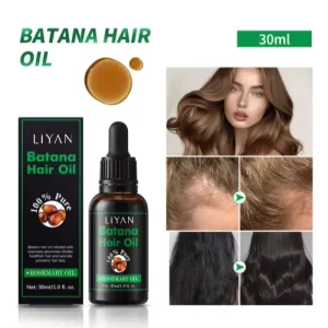 Private Label Anti Hair Loss Organic Natural Batana Hair Serum Regrowth Essential Oil Custom Rosemary Hair Growth Oil