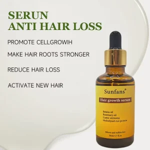 Private Label Anti Hair Loss Tonic Growth Serum Oil Lotion for Women and Men Hair Regrowth OEM Factory ODM