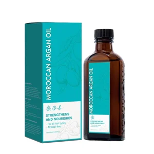 Private Label Argan Oil for Hair Serum Scalp Treatment Deep Moisturization Nourishing Scalp and Hair Makes It Soft and Smooth