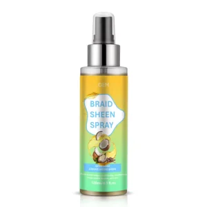 Private Label Braid Sheen Spray for Braided Hair Care Long Lasting Moisture Shine Multi Purpose Hair Styling Product