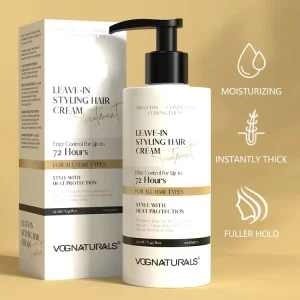 Private Label Bubble Free Moisturizing Leave In Coconut & Argan Oil Lotion Hair Conditioner