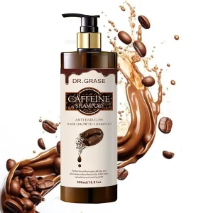 Private Label Caffeine Shampoo Sulfate Free 500ml Anti Hair Loss Hair Regrowth Scalp Treatment Root Nourishing Refreshed