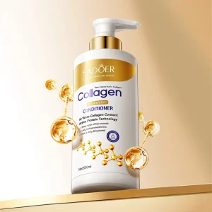 Private Label Collagen Supple Conditioner Gel Naturally Repairs Moisturizes Hydrates Improve Dry Hair Care Premium Grade 500ml