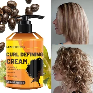 Private Label Curl Hair Care Products Hair Styling Coconut Curly Hair Cream