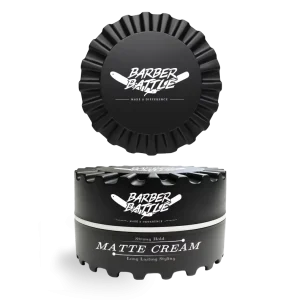 Private Label & Custom Branding Men’s Grooming Line Hair Matte Styling Cream for Men EU US AU Barber Market