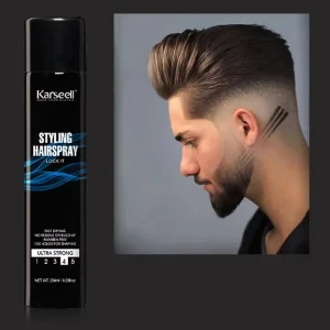 Private Label Custom Design Scent Texture Light Hold Salon Barber Hair Spray Long Lasting Dry Mist Spray Men Heat Protection