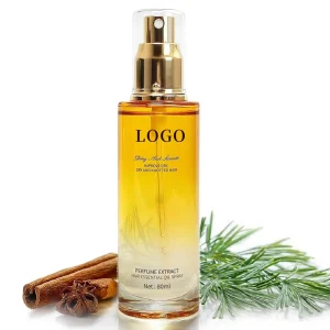 Private Label Custom Hair Oil Spray 80ml Perfume Extract for Glossy Hair Texturizing Anti Frizz Repair Dry Knotted Hair