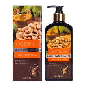 Private Label Dandruff Castor Oil Scalp Care Anti Loss Regrowth Growth Hair Shampoo for Hair