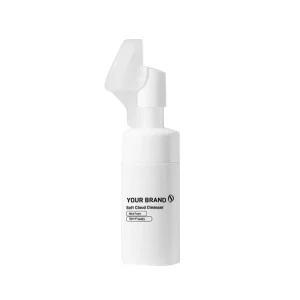 Private Label Deep Cleansing Vitamin C Bubble Face Mousse Oil Control Foam Cleanser Foam Facial Cleanser with Hyaluronic Acid