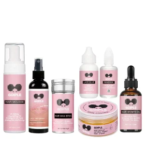 Private Label Edge Control Gel Tame Frizz Flyaway Hair Wax Stick Smooth Shiny Hair Styling Mousse Hair Styling Kit