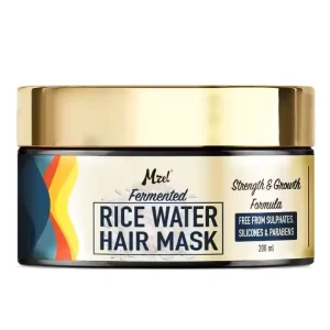 Private Label Fermented Rice Water Hair Mask for Dry Frizzy Hair