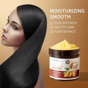 Private Label Ginger Hair Mask Keratin Nourishing Hair Repair Improve Bifurcation Fluffy Spa Moisture Hair Conditioner