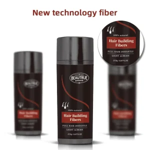 Private Label Hair Building Fibers Fill Hair Seams Waterproof Sweat Resistant Powder for Thinning Hair