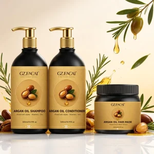 Private Label Hair Care Kit Natural Rosermary Cleansing Nourishing Argan Oil Hair Care Shampoo and Conditioner Set