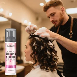 Private Label Hair Care Natural Strong Hold Organic Argan Oil Long Lasting Hold Nourishing Hair Styling Mousse