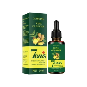 Private Label Hair Care Treatment Essential Oils Anti Hair Loss Ginger Hair Growth Oil Universal Support 30ml Anti dandruff Soap