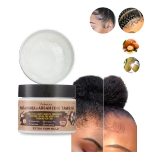 Private Label Hair Gel Wax Loc Gel High Quality Own Brand Edge Control for Lace Front Wig Glue