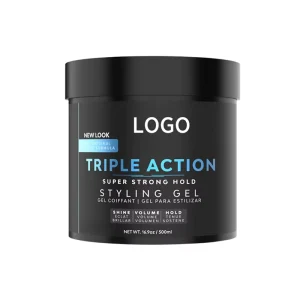 Private Label Hair Gel for Men Strong Hold Extreme Volume Hair Styling Gel Long Lasting Shine Refresh Fragrance Men Styling Gel