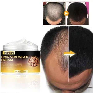 Private Label Hair Growth Cream with Herbal Ginger Argan Oil for Men Women Hair Treatment Growth Strengthens Hair Repair Mask