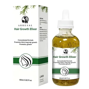 Private Label Hair Growth Elixir 60ml Concentrated Formula Promote Thick Long Hair Growth Scalp Care Oil