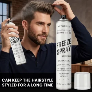 Private Label Hair Holding Spray Quick drying Hair Styling Spray Custom Long Lasting Strong Hold Hair Spray for Men