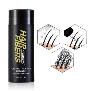 Private Label Hair Loss Treatment Building Fibers Spray Powder Growth Hair Wig Fiber 100% Natural Hair Building Fibers