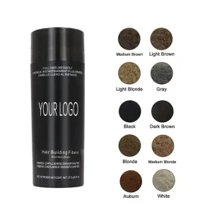 Private Label Hair Loss Treatment Fibre Fully Keratin Hair Building Fiber Powder