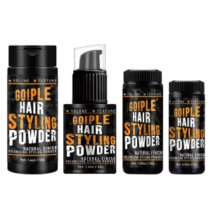 Private Label Hair Powder Safe Ingredients Hair Texture Fiber Powder Natural Finish Volumizing Styling Powder for Styling